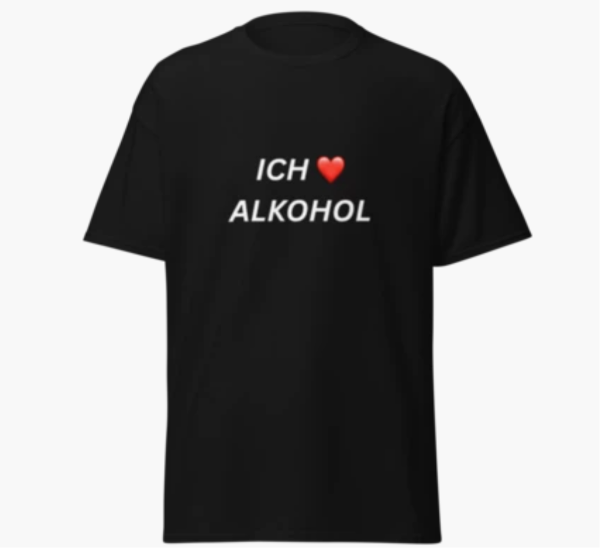 Ich ❤️ Alkohol