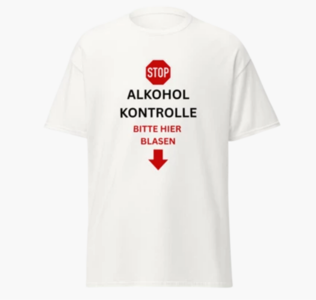 Achtung Kontrolle T-Shirt